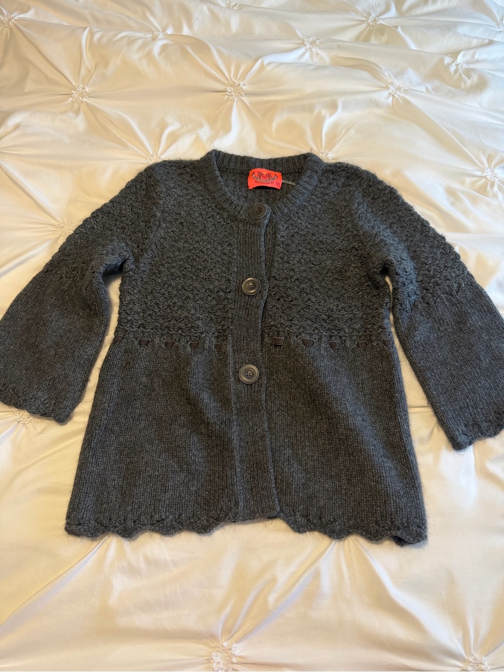 vintage Juicy Couture knit button up cardigan